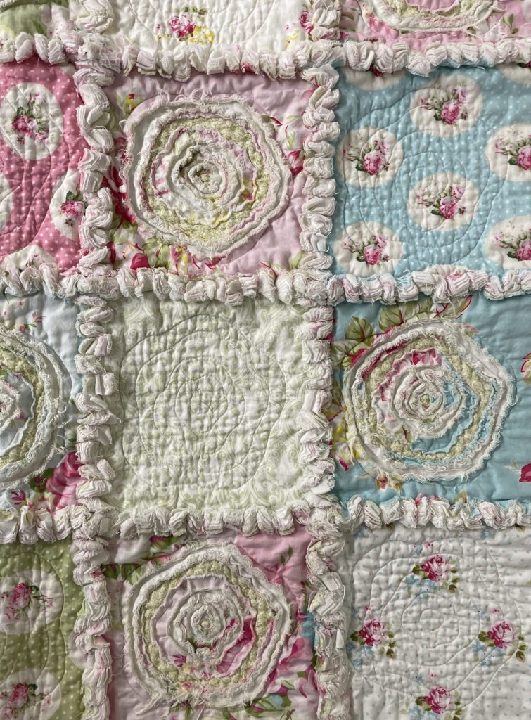 Shabby Rag Rosey Quilt Pattern