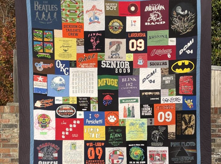 Custom T-shirt Quilt